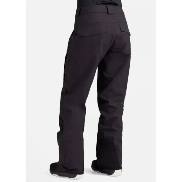 Dakine Sender Stretch 3L Shell Snowboard Pants Womens Size XL Black RECCO